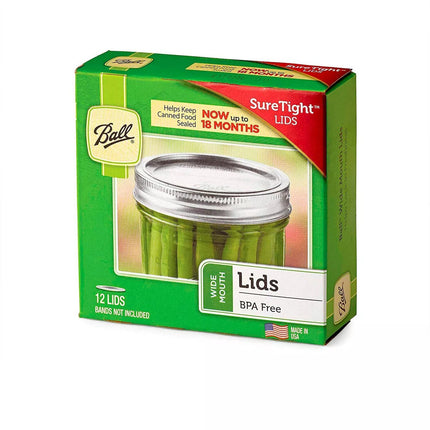 Tapas de acero - Boca ancha (12 Pzs)