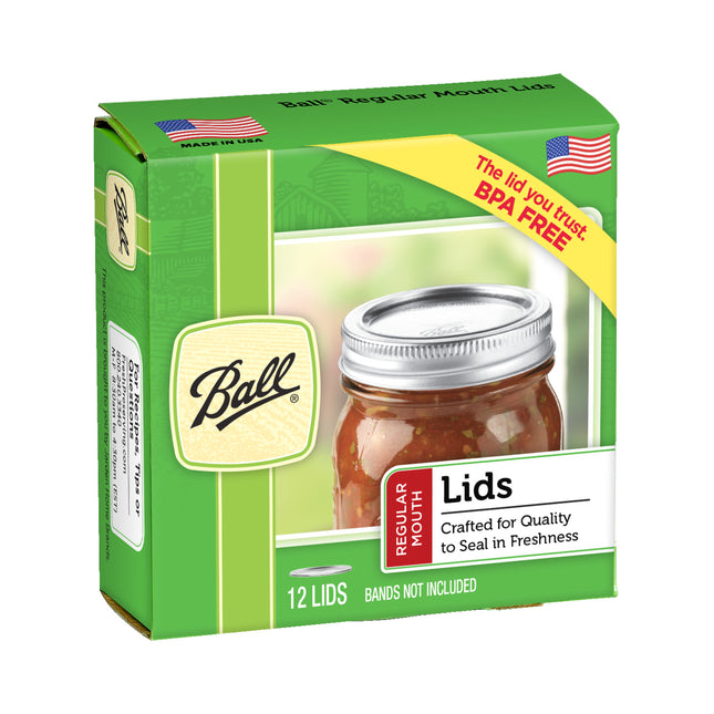 Tapas de acero - Boca regular (12 Pzs)