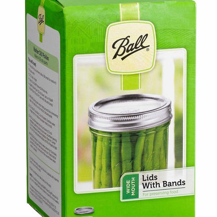 Tapas y roscas de acero - Boca ancha (12 kits)