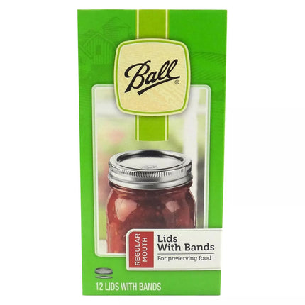 Tapas y roscas de acero - Boca regular (12 kits)